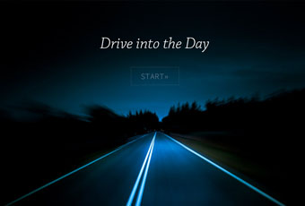 Drive into the day