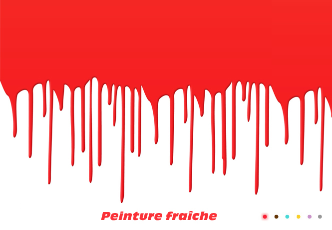 Peinture fraîche