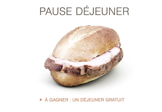 Pause déjeuner