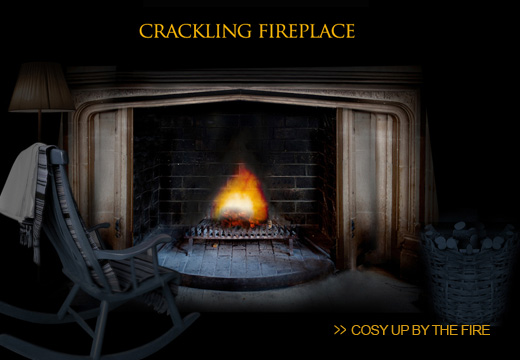 Crackling Fireplace