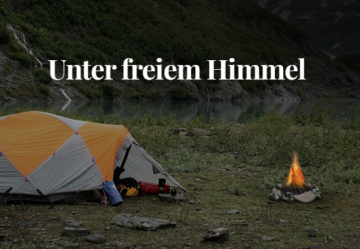 Unter freiem Himmel